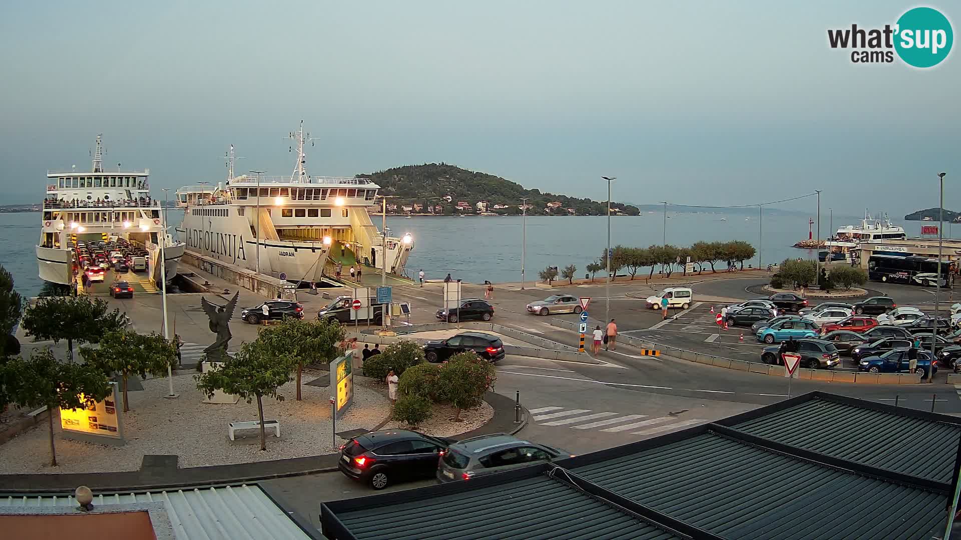 Cámara web UGLJAN – Transportar de Preko a Zadar