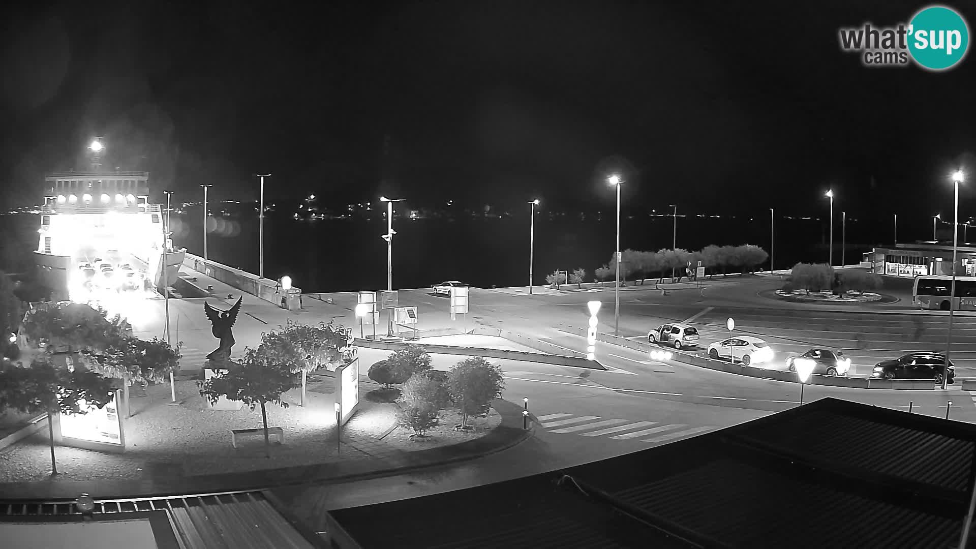 Webcam Ugljan – Preko Ferry to Zadar