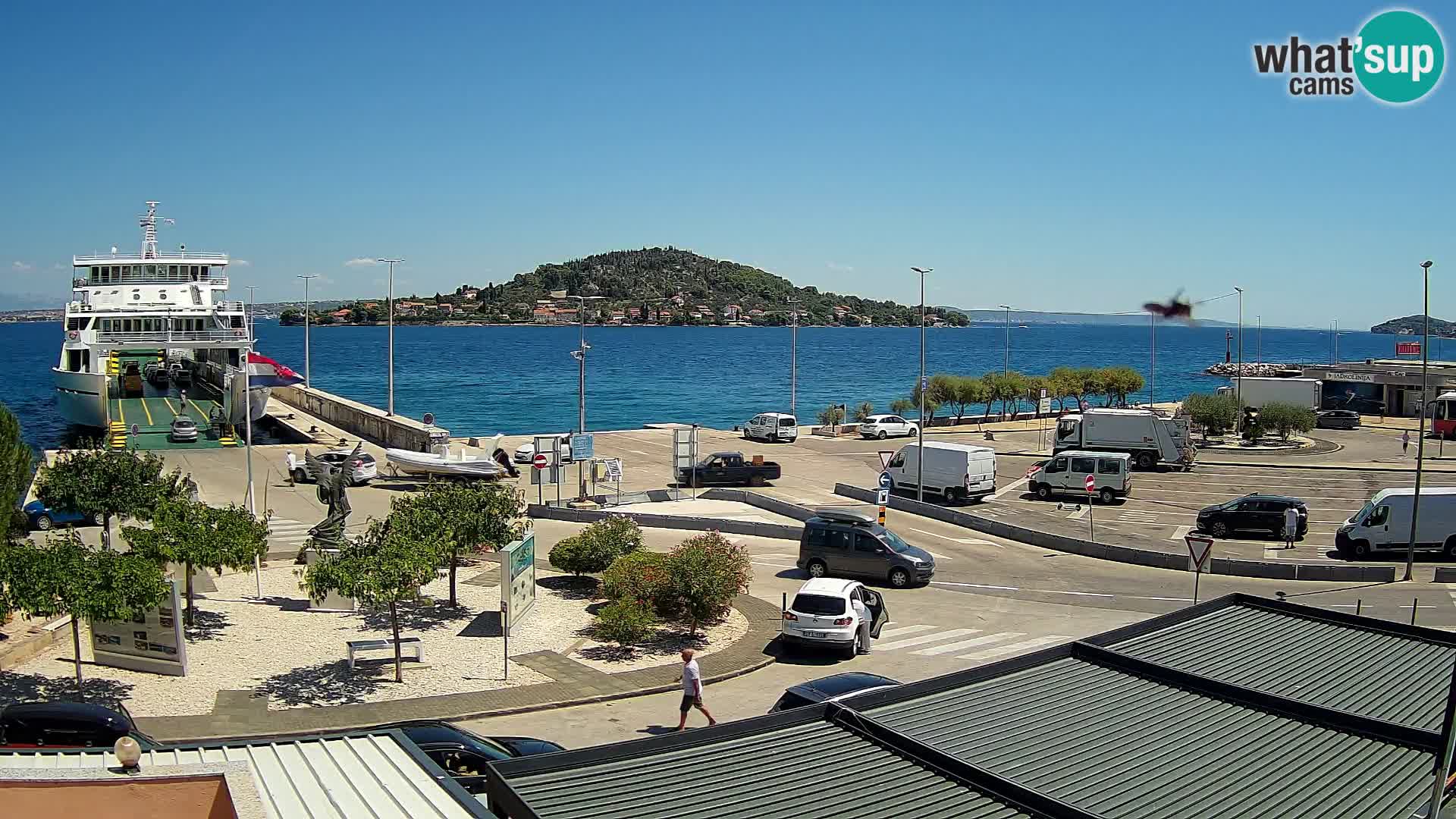 Cámara web UGLJAN – Transportar de Preko a Zadar