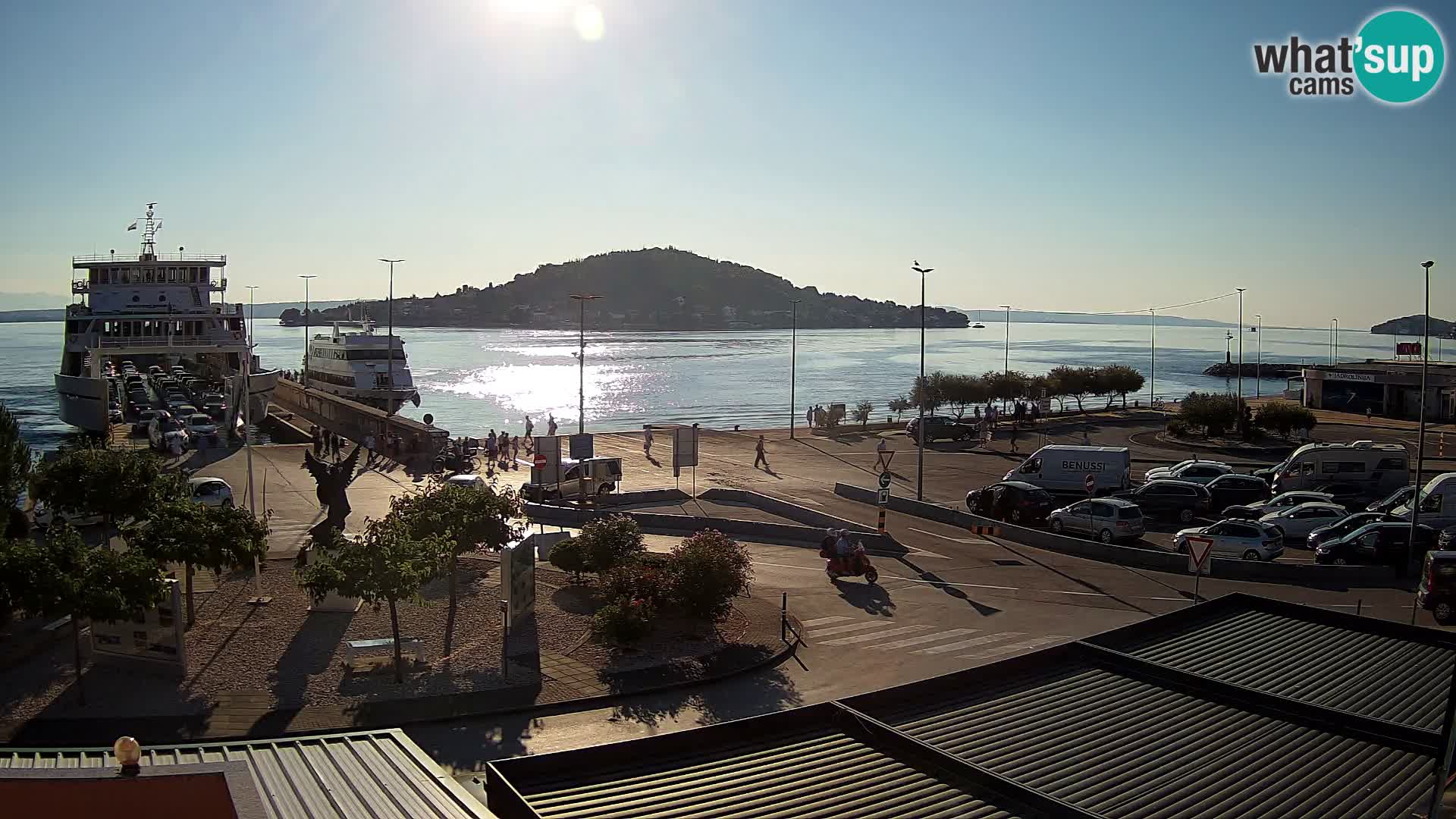Web cam UGLJAN – Ferry de Preko à Zadar