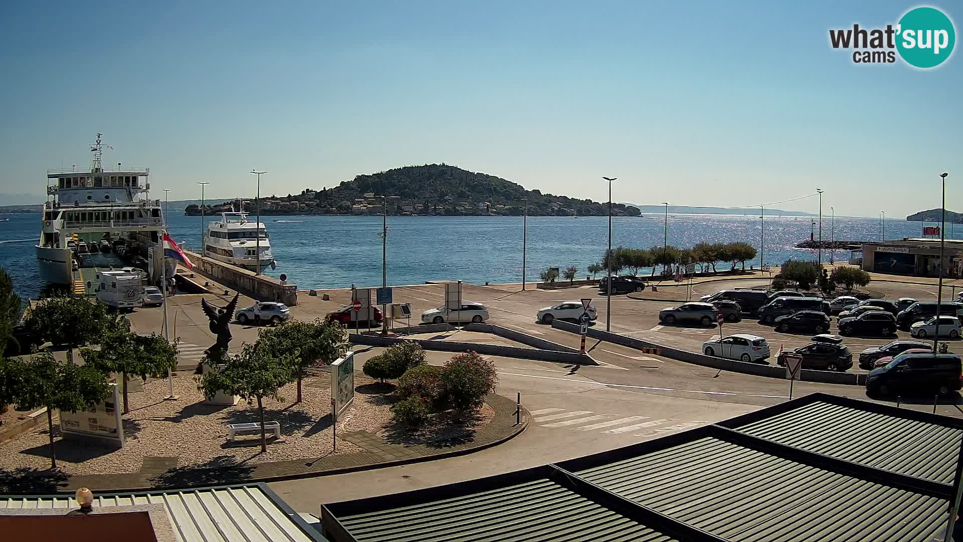 Cámara web UGLJAN – Transportar de Preko a Zadar