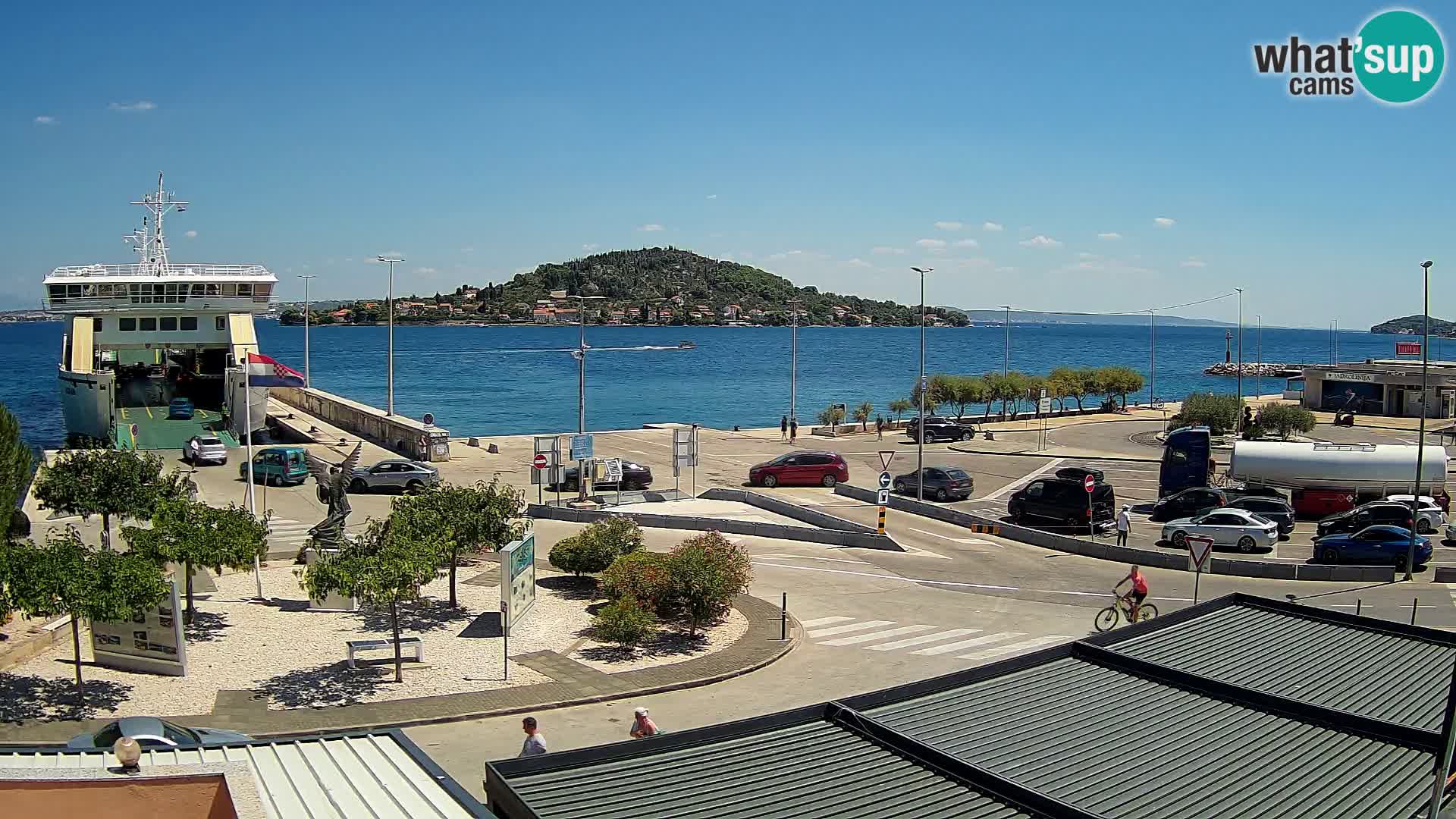 UGLJAN Webcam – Preko-Fähre nach Zadar