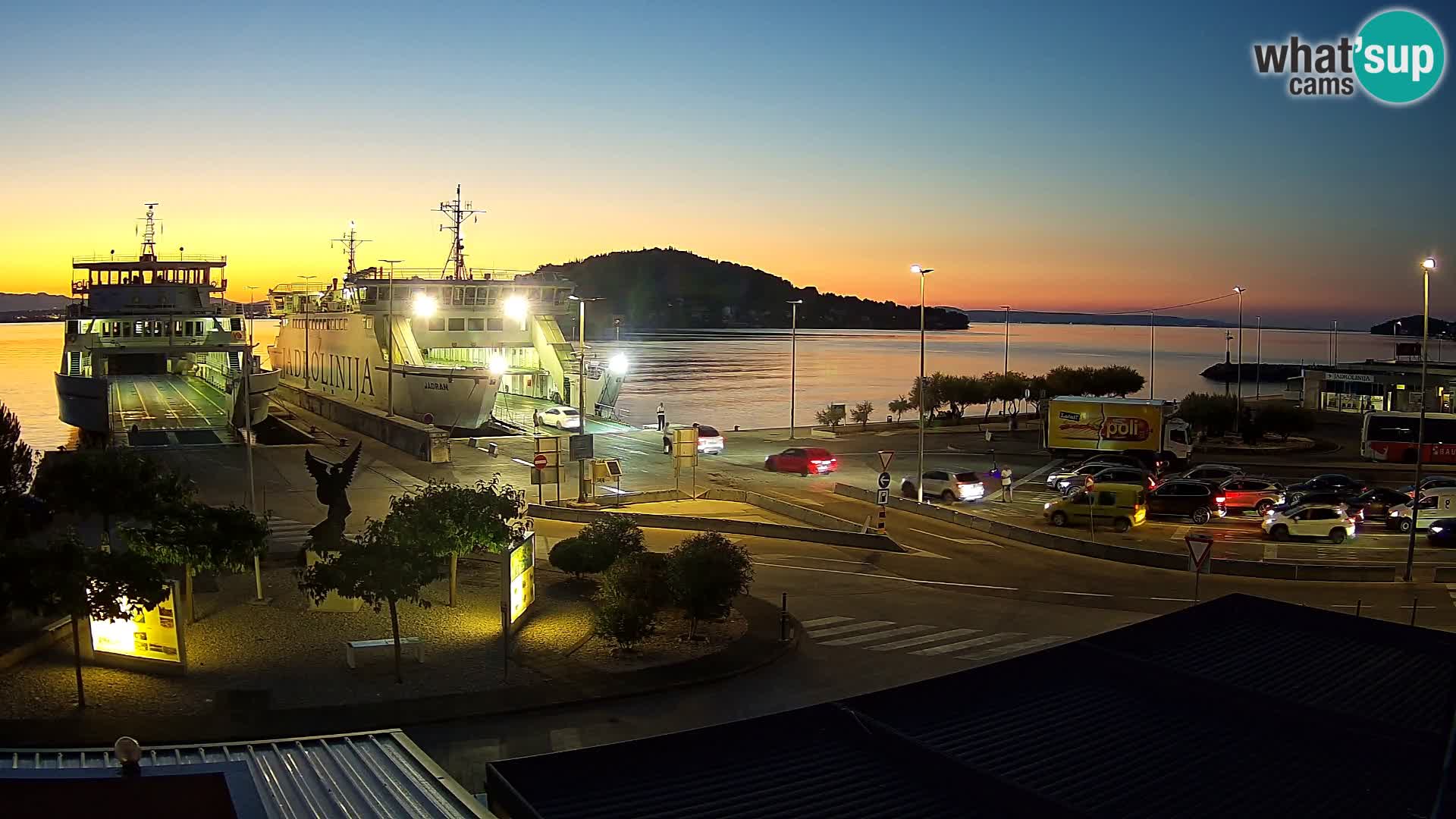 UGLJAN Webcam – Preko-Fähre nach Zadar