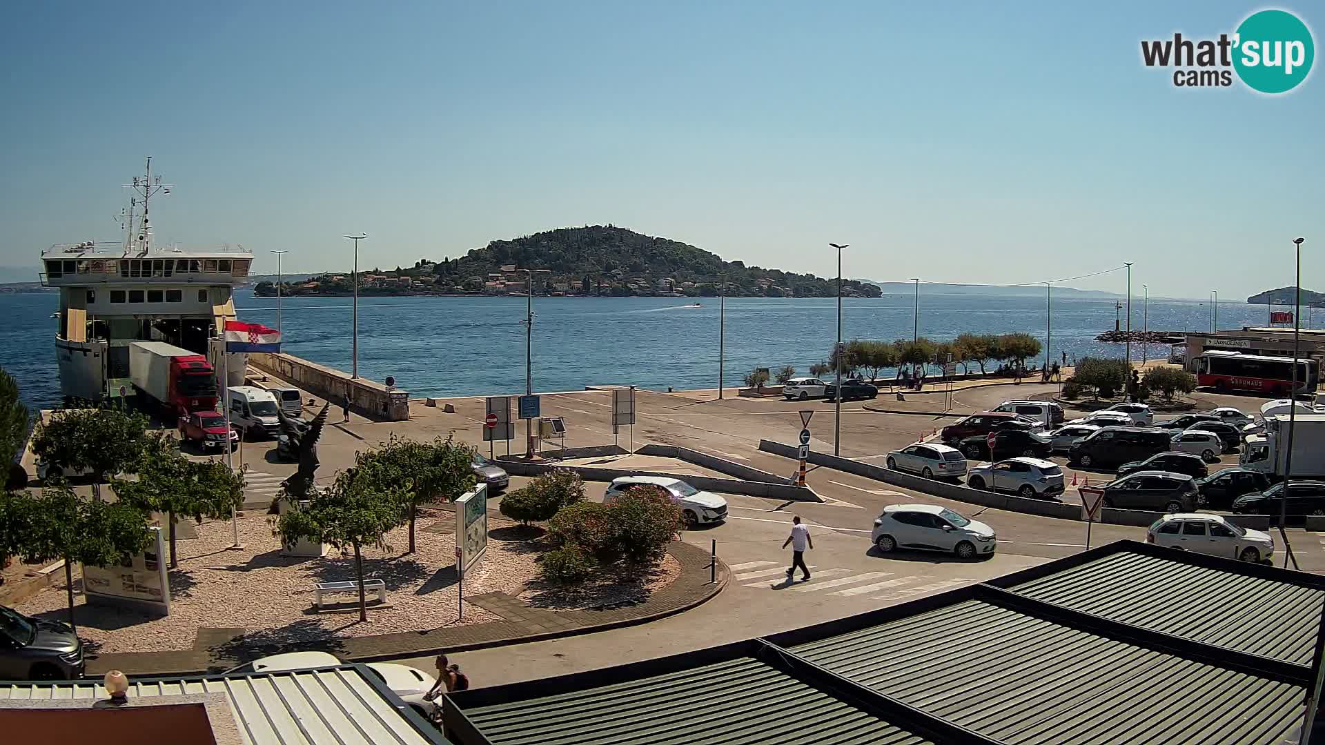 UGLJAN Webcam – Preko-Fähre nach Zadar