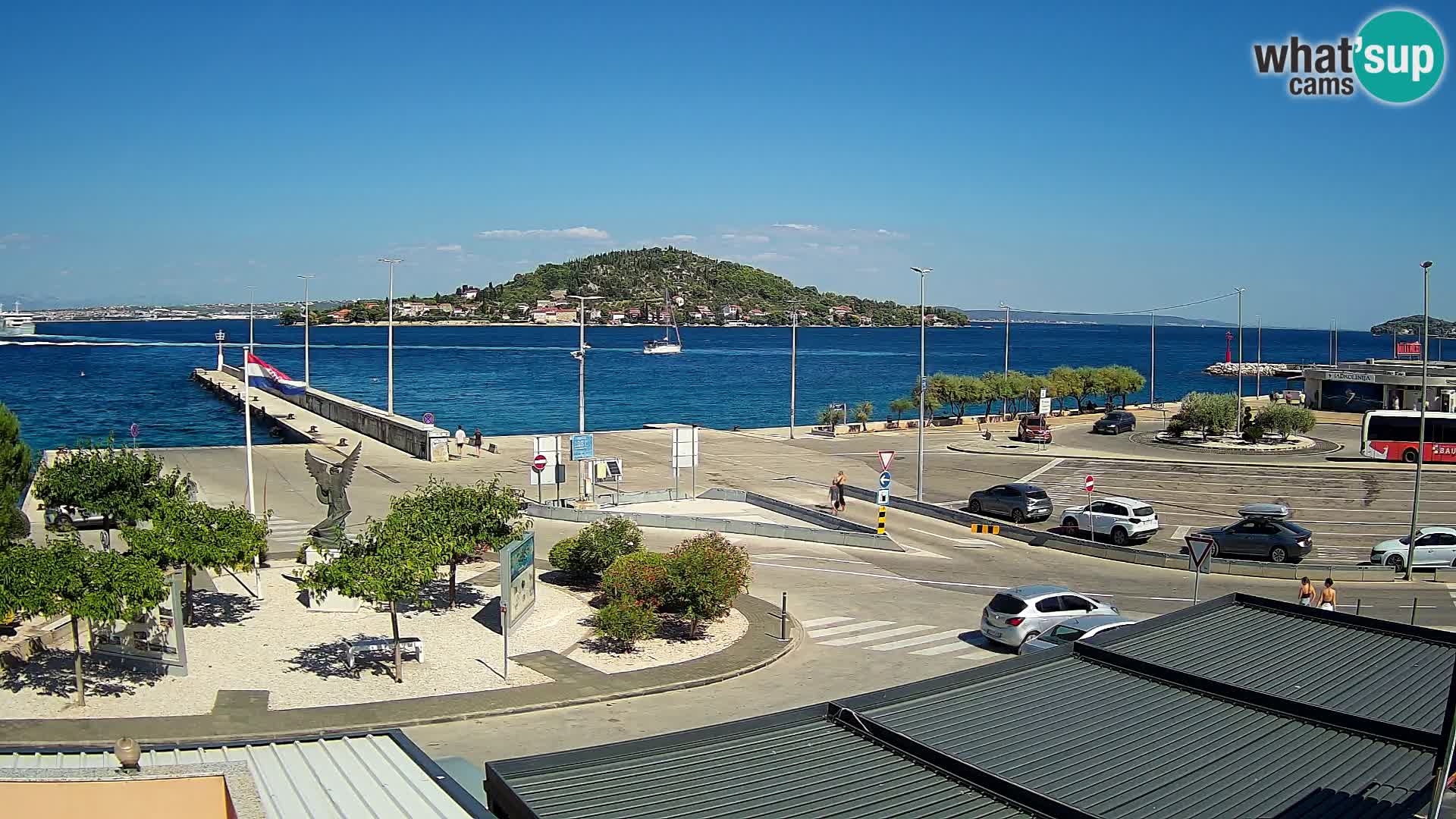 Cámara web UGLJAN – Transportar de Preko a Zadar