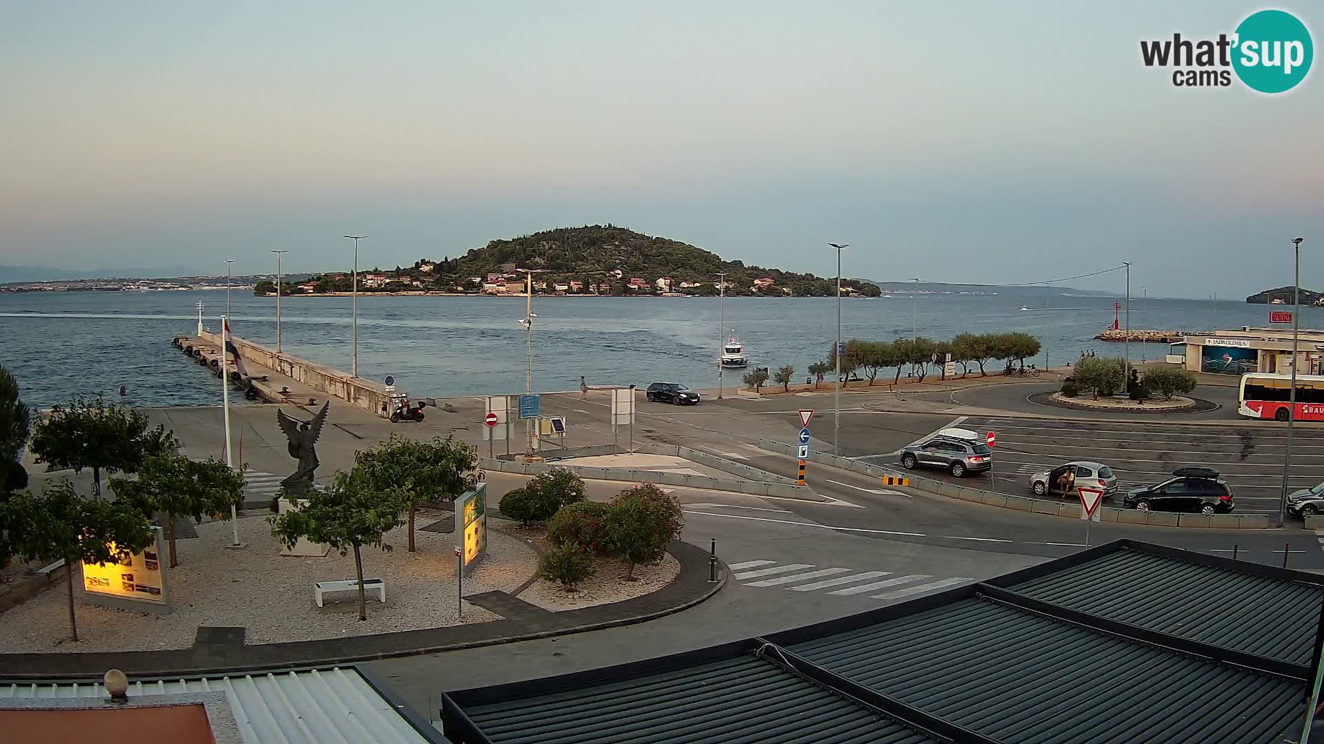 UGLJAN Webcam – Preko-Fähre nach Zadar