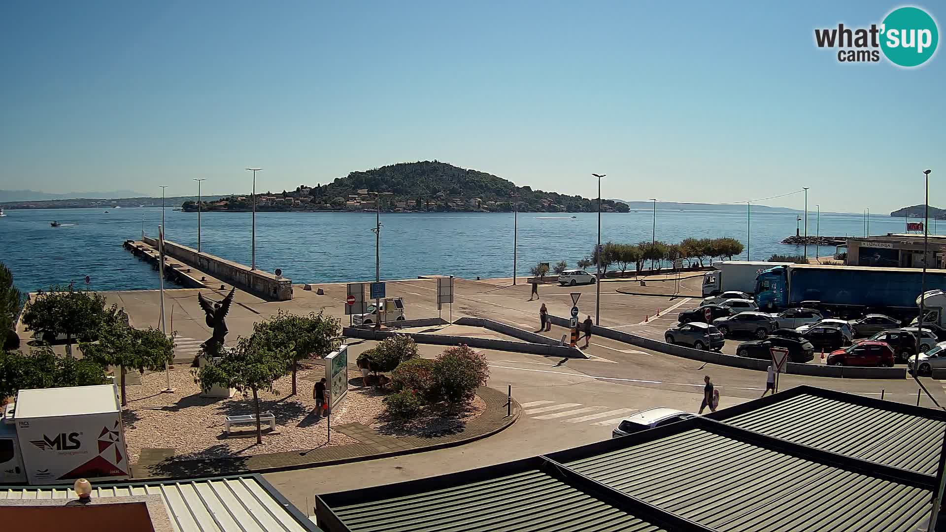 UGLJAN Webcam – Preko-Fähre nach Zadar