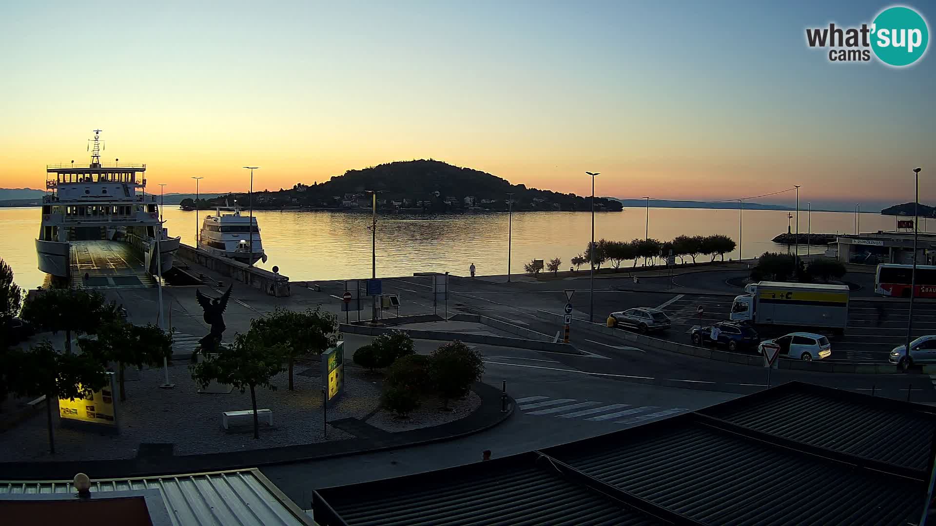 UGLJAN Webcam – Preko-Fähre nach Zadar