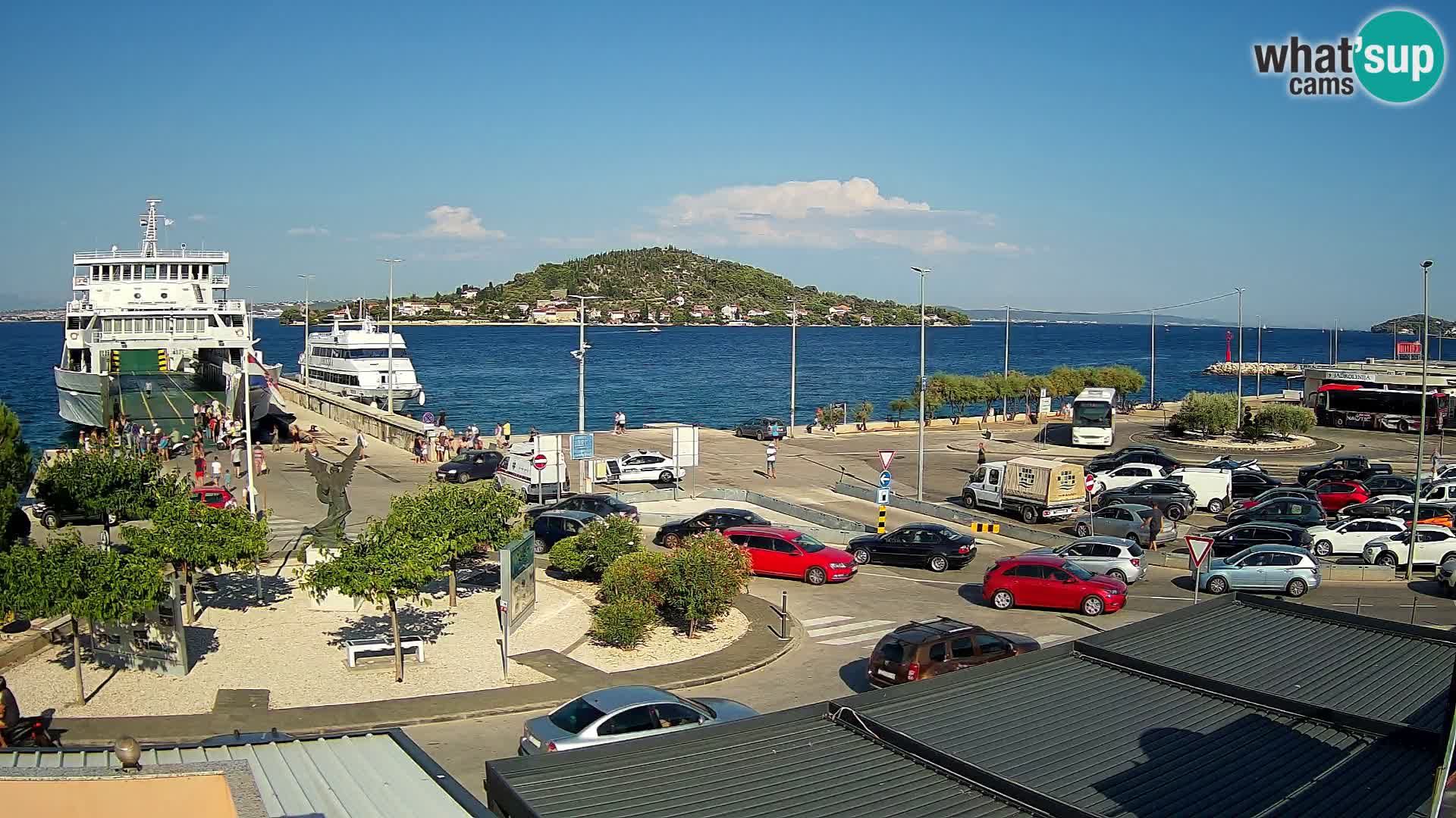 UGLJAN Webcam – Preko-Fähre nach Zadar