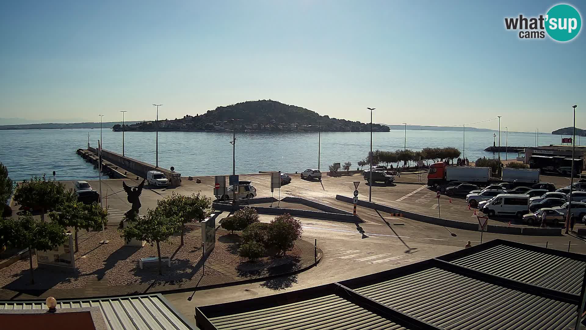 Webcam Ugljan – Preko Ferry to Zadar