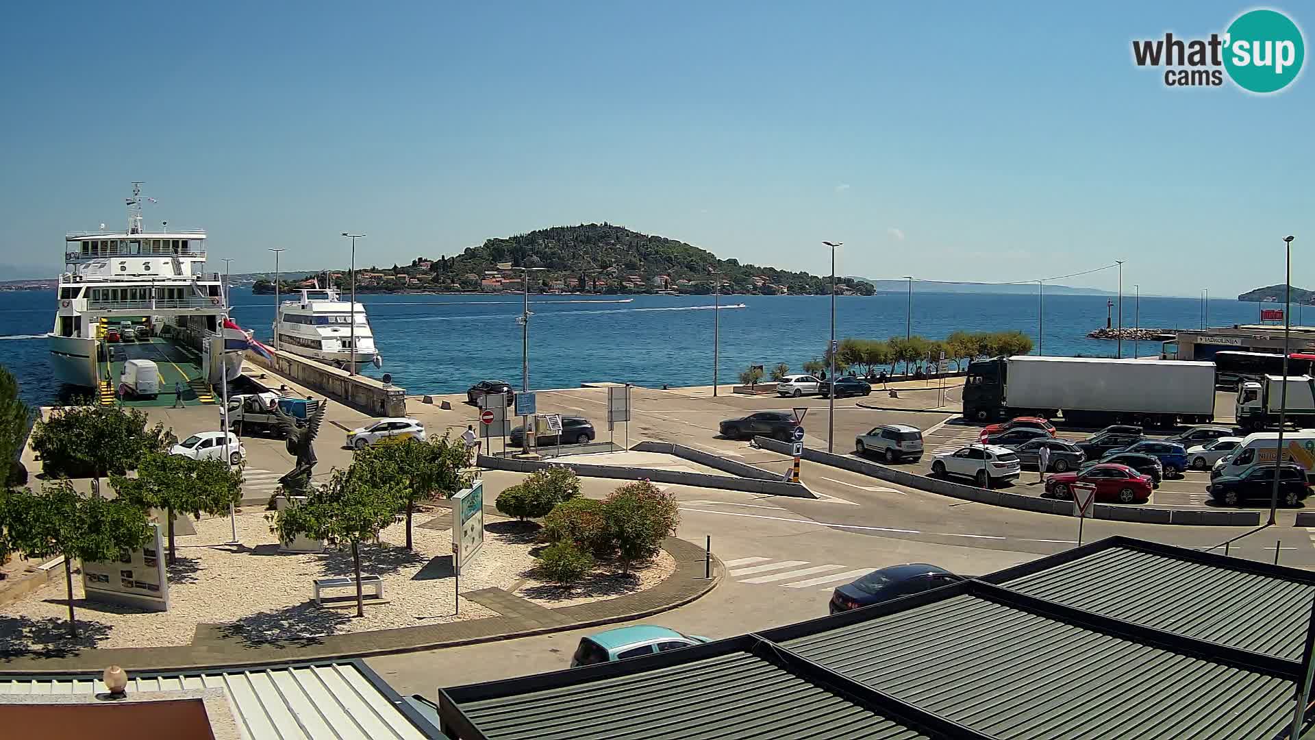 Web cam UGLJAN – Ferry de Preko à Zadar