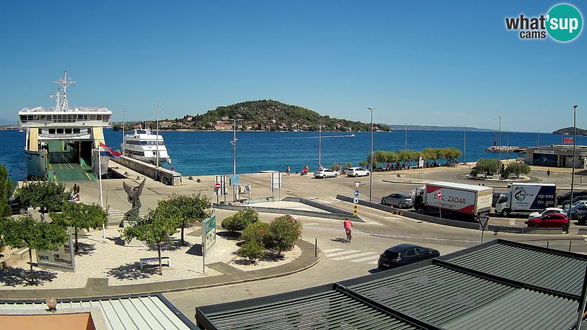 Cámara web UGLJAN – Transportar de Preko a Zadar