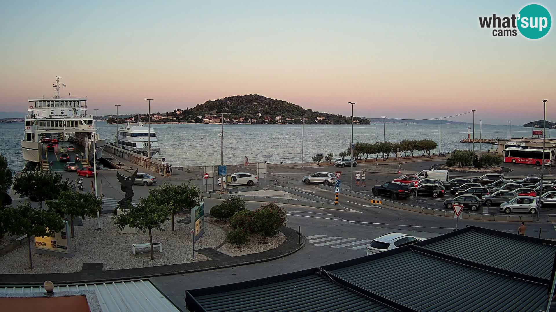 UGLJAN Webcam – Preko-Fähre nach Zadar