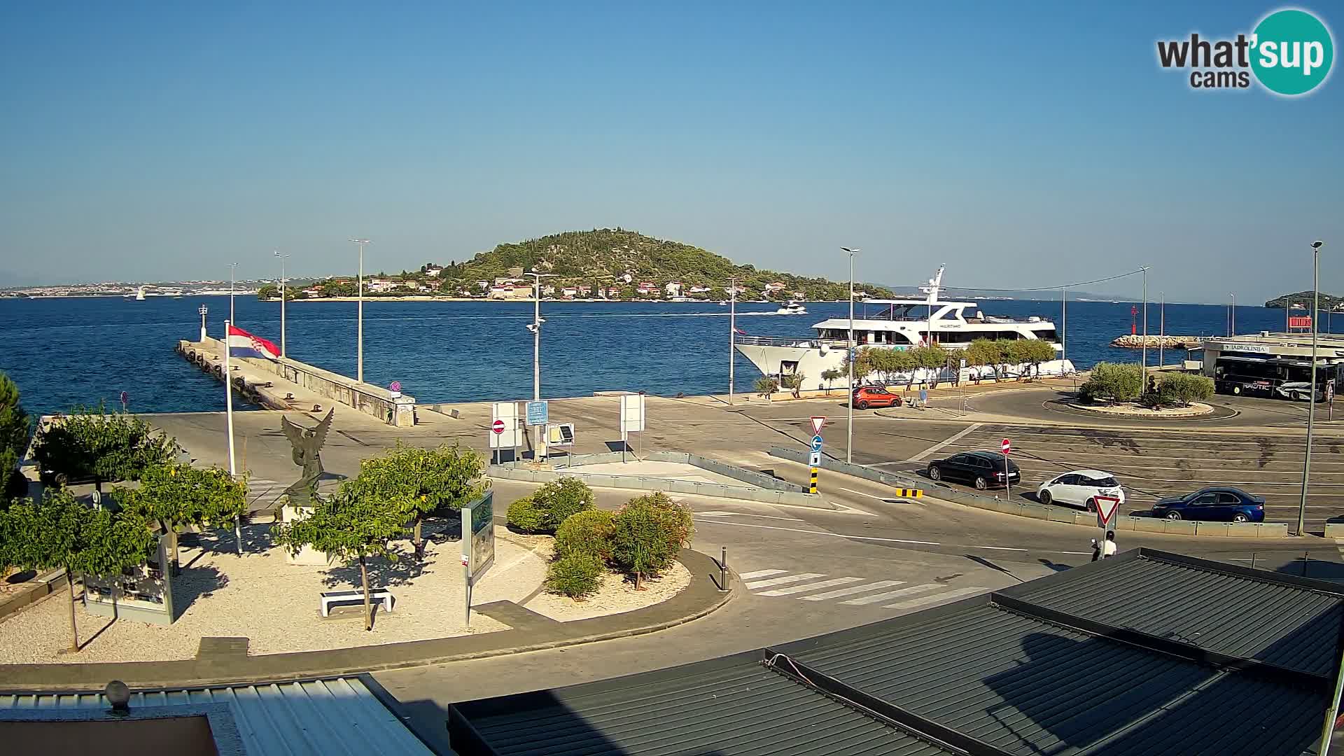 Web cam UGLJAN – Ferry de Preko à Zadar