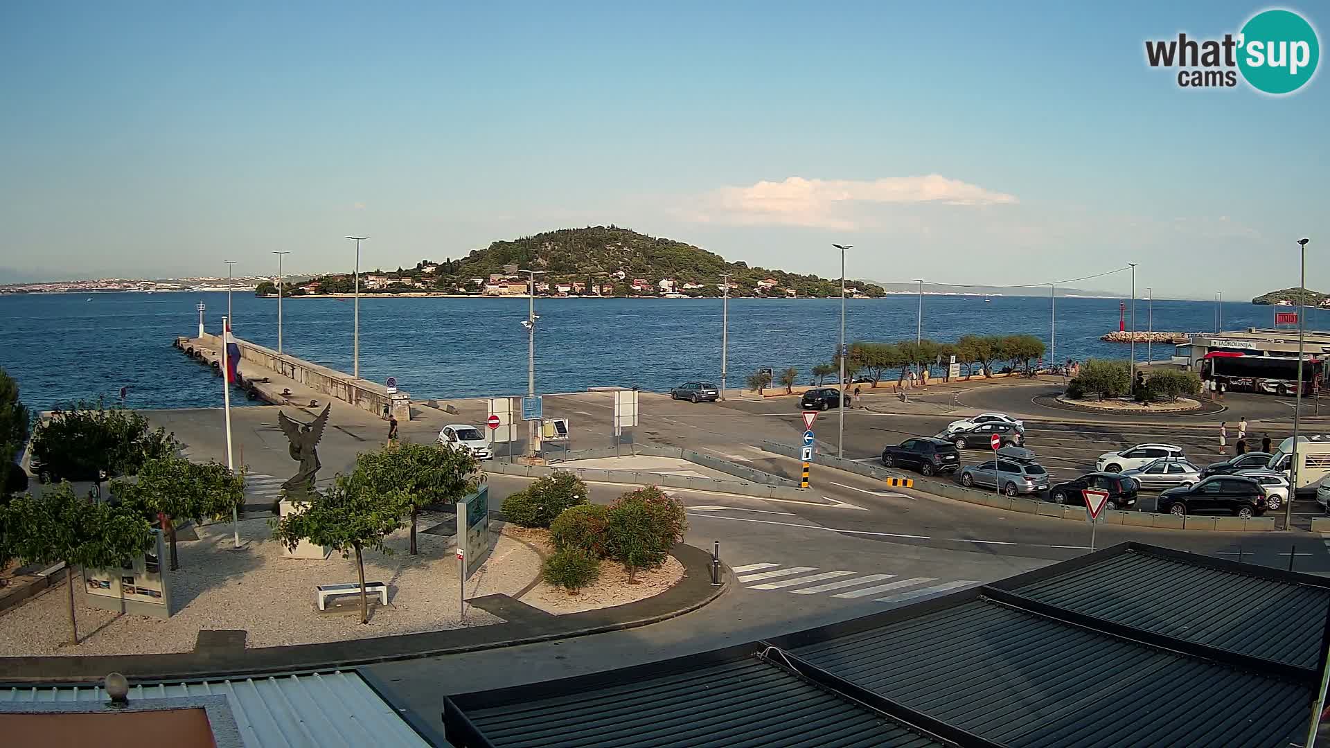 Webcam Ugljan – Preko Ferry to Zadar