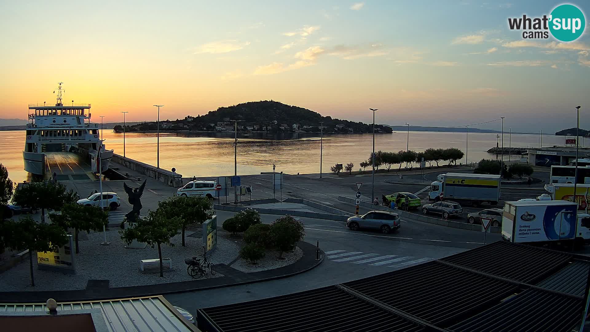Web cam UGLJAN – Ferry de Preko à Zadar