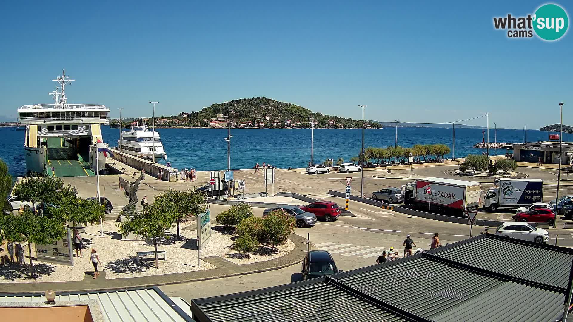 Cámara web UGLJAN – Transportar de Preko a Zadar