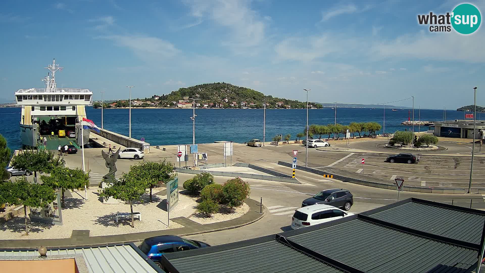 Web cam UGLJAN – Ferry de Preko à Zadar