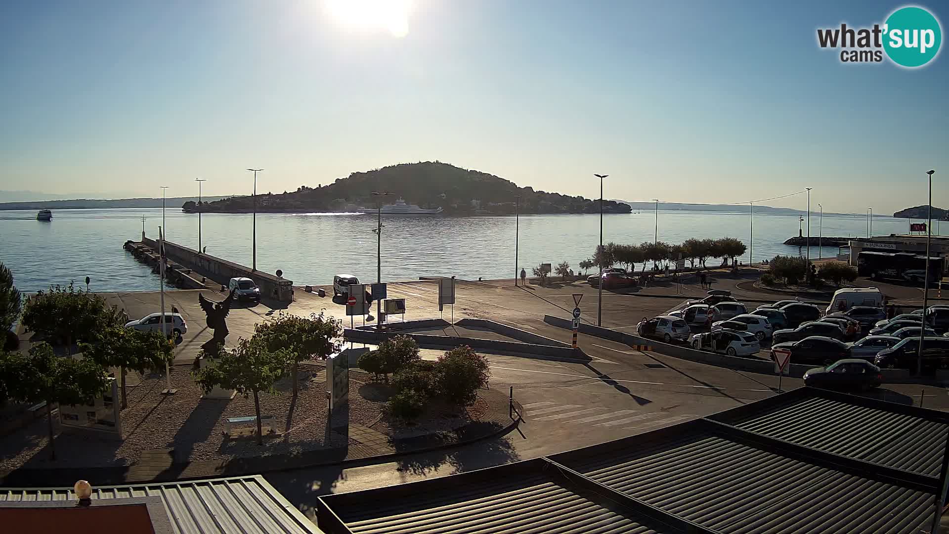 Webcam Ugljan – Preko Ferry to Zadar