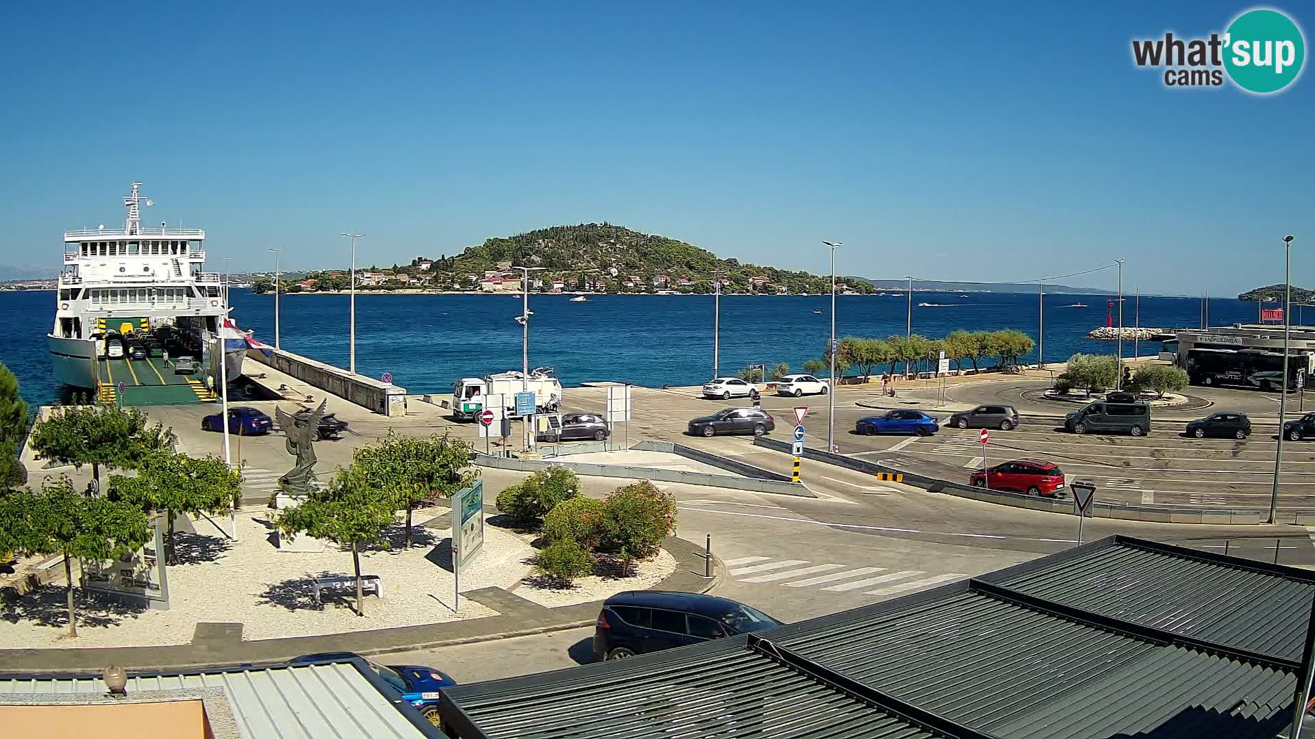 Web cam UGLJAN – Ferry de Preko à Zadar