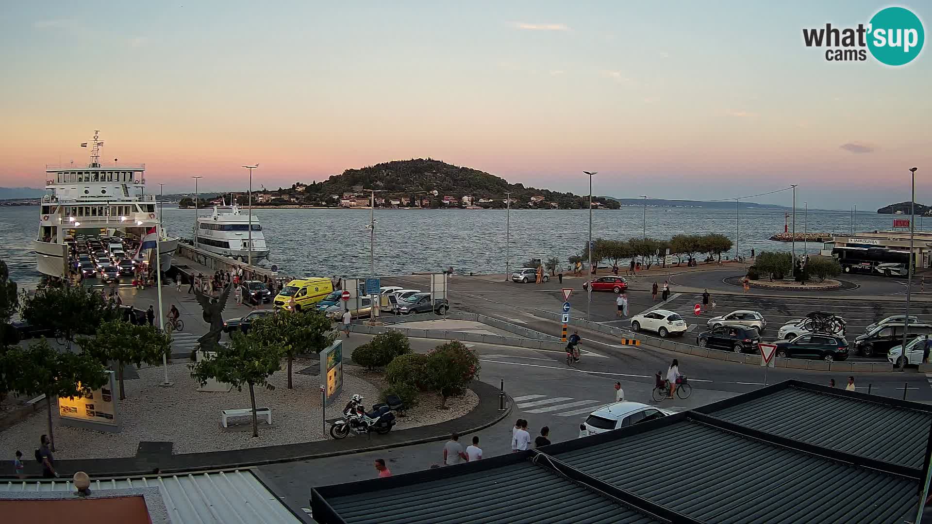 UGLJAN Webcam – Preko-Fähre nach Zadar
