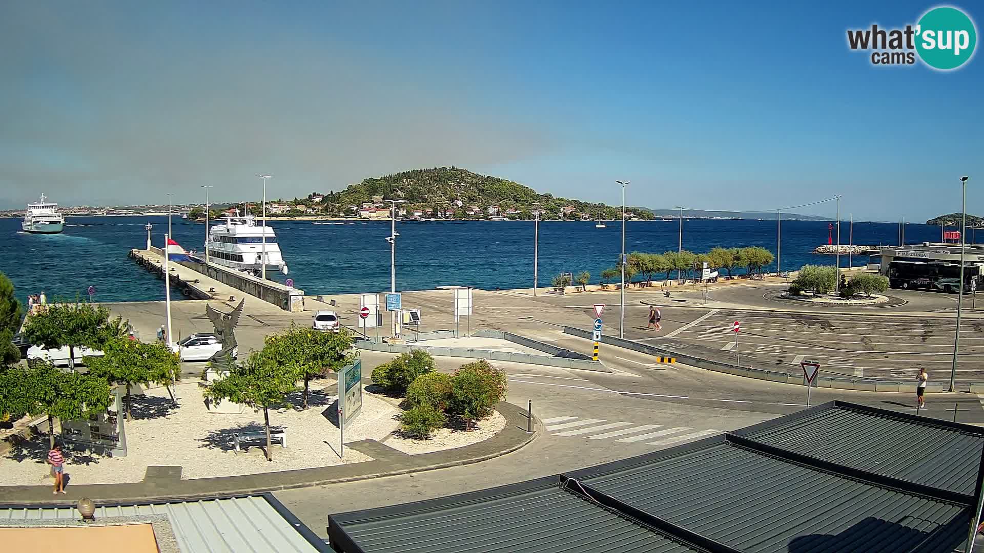 Webcam Ugljan – Preko Ferry to Zadar