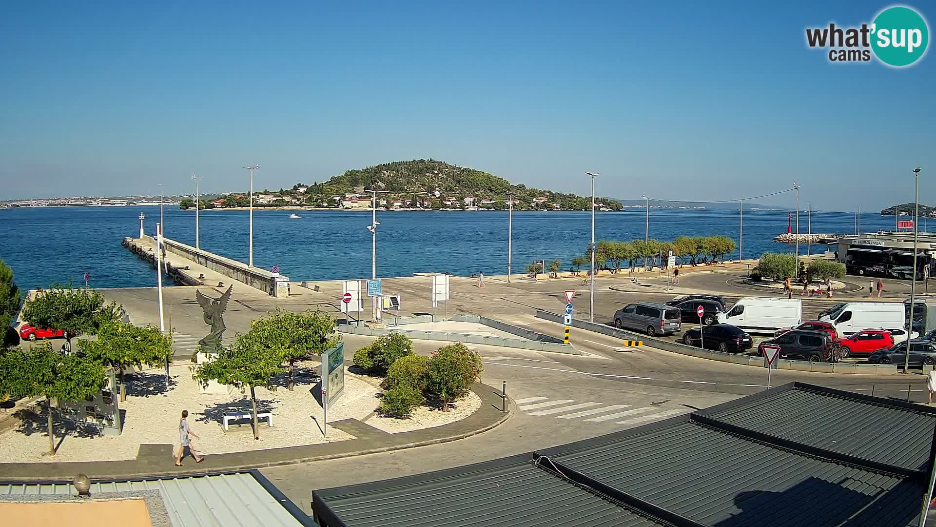Webcam Ugljan – Preko Ferry to Zadar
