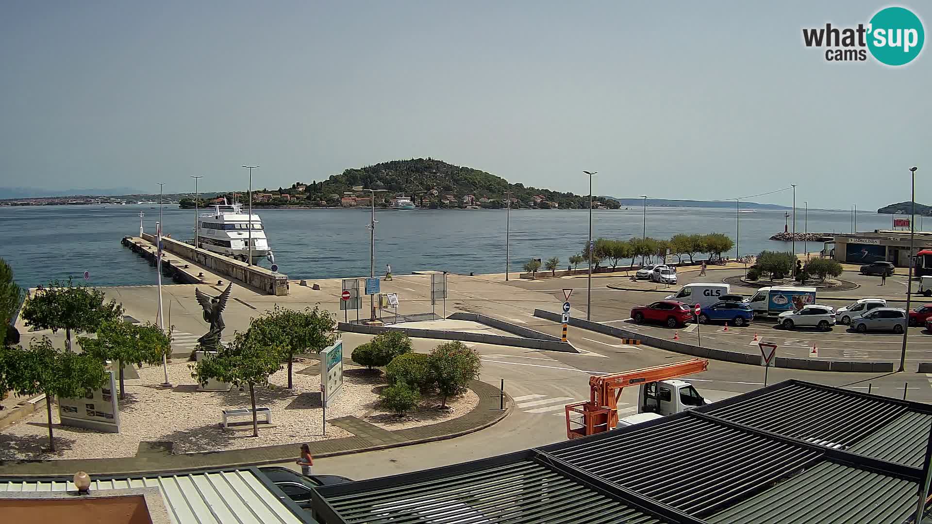 Webcam Ugljan – Preko Ferry to Zadar