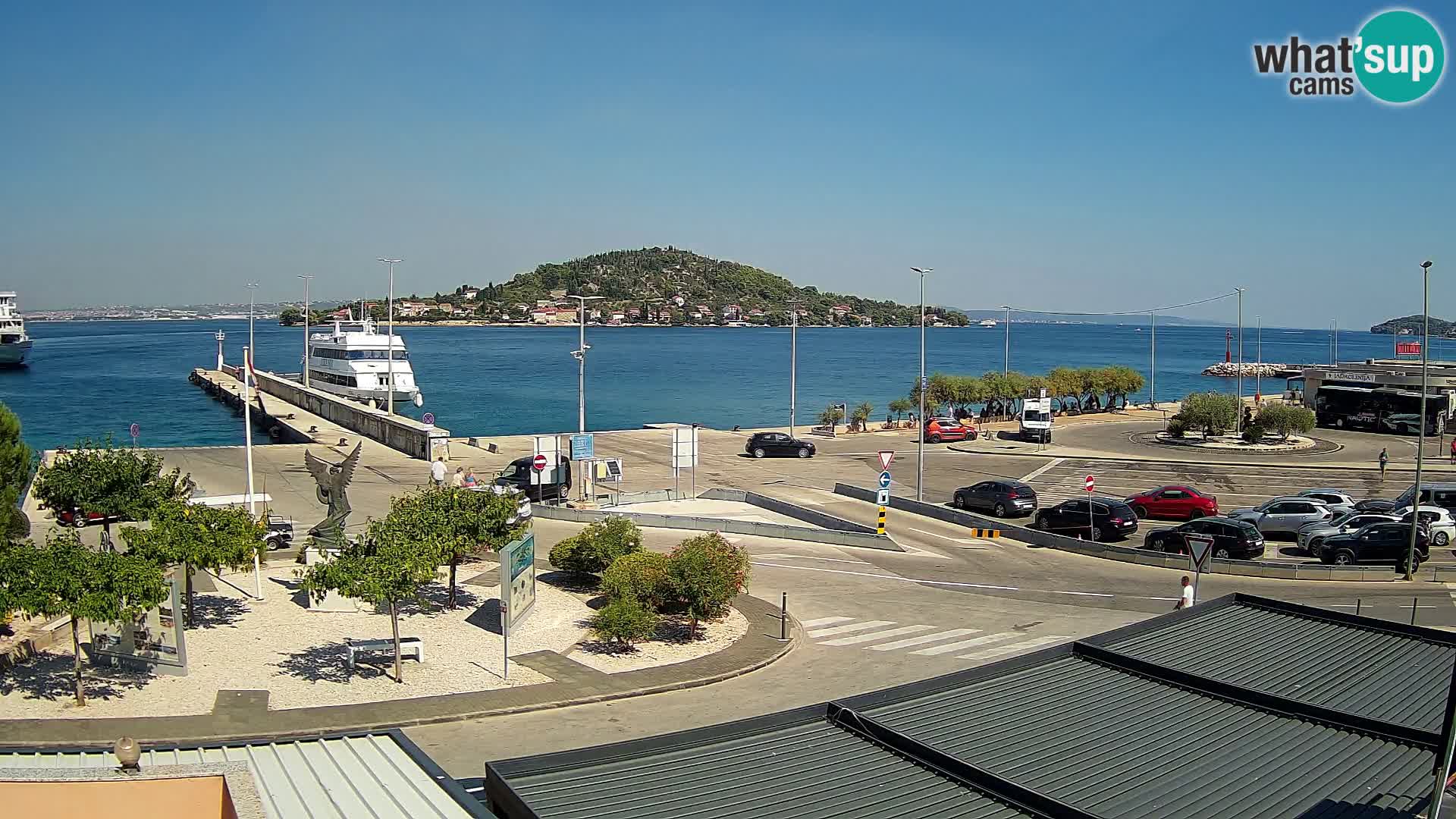 Webcam Ugljan – Preko Ferry to Zadar
