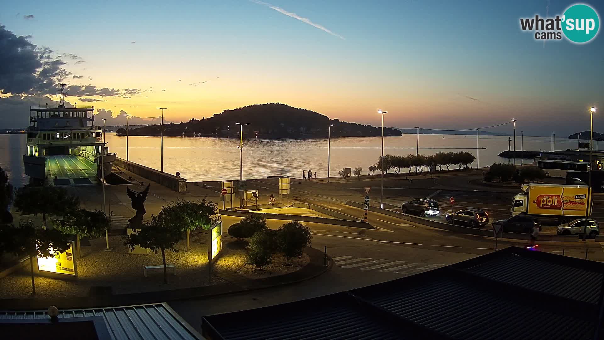 UGLJAN Webcam – Preko-Fähre nach Zadar