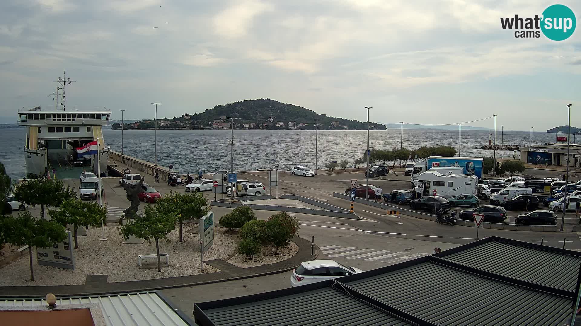 UGLJAN Webcam – Preko-Fähre nach Zadar