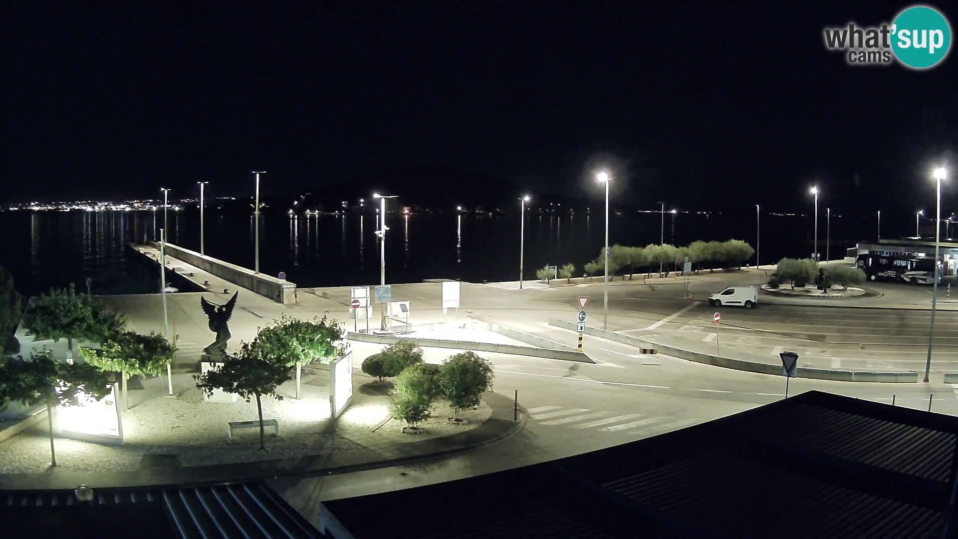 Webcam Ugliano – terminal traghetto da Preko a Zara