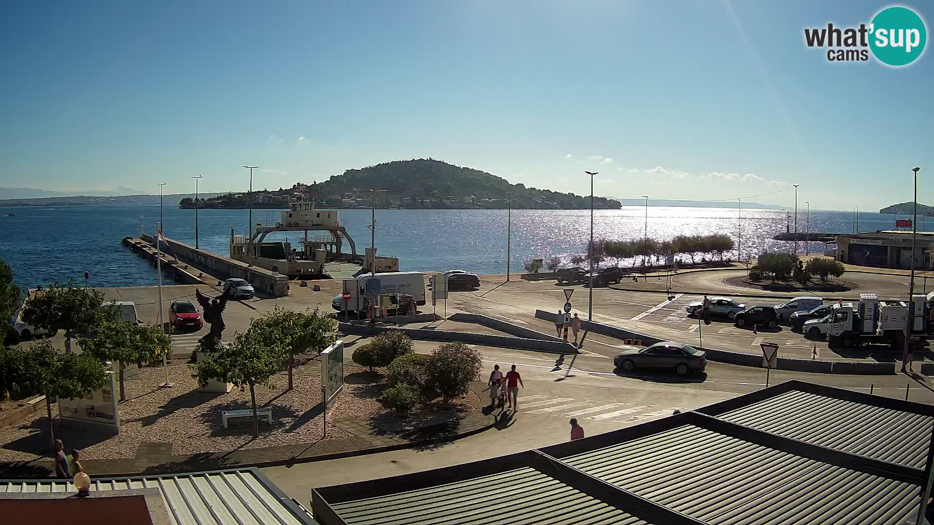 Webcam Ugljan – Preko Ferry to Zadar
