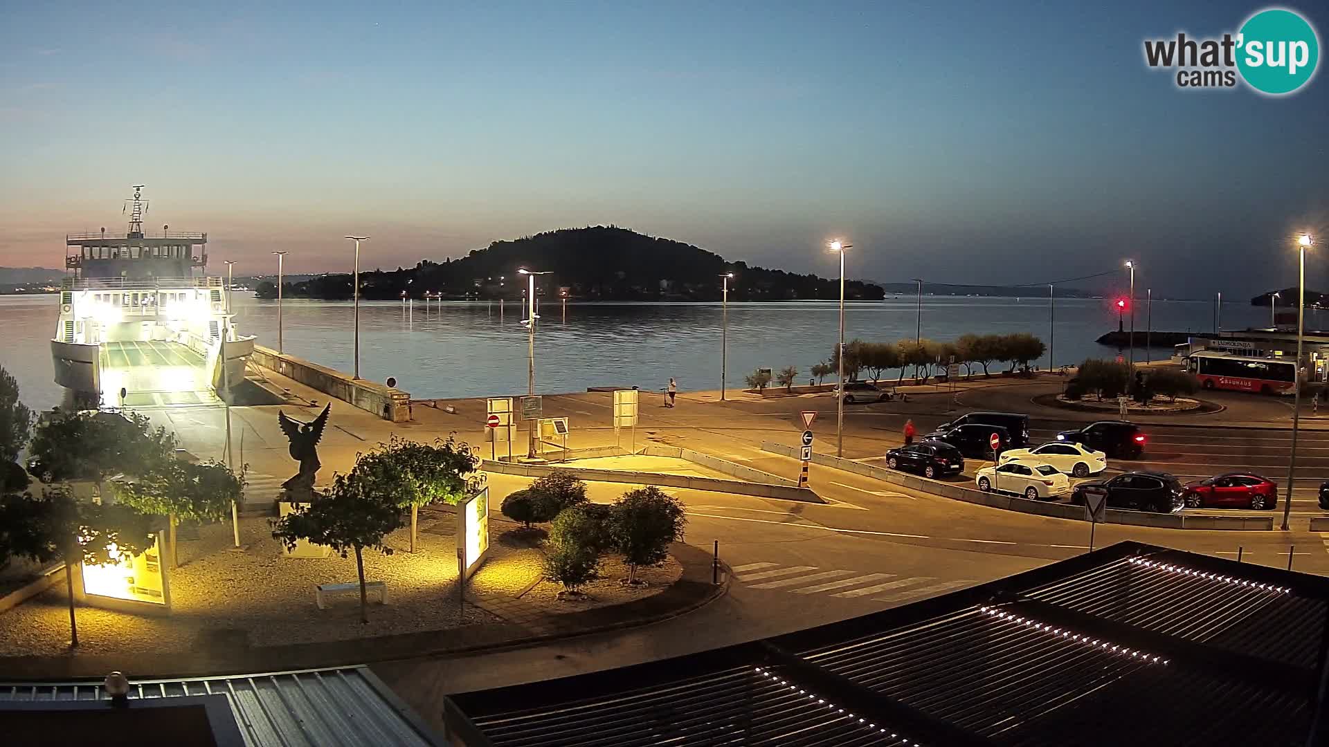 Webcam Ugljan – Preko Ferry to Zadar