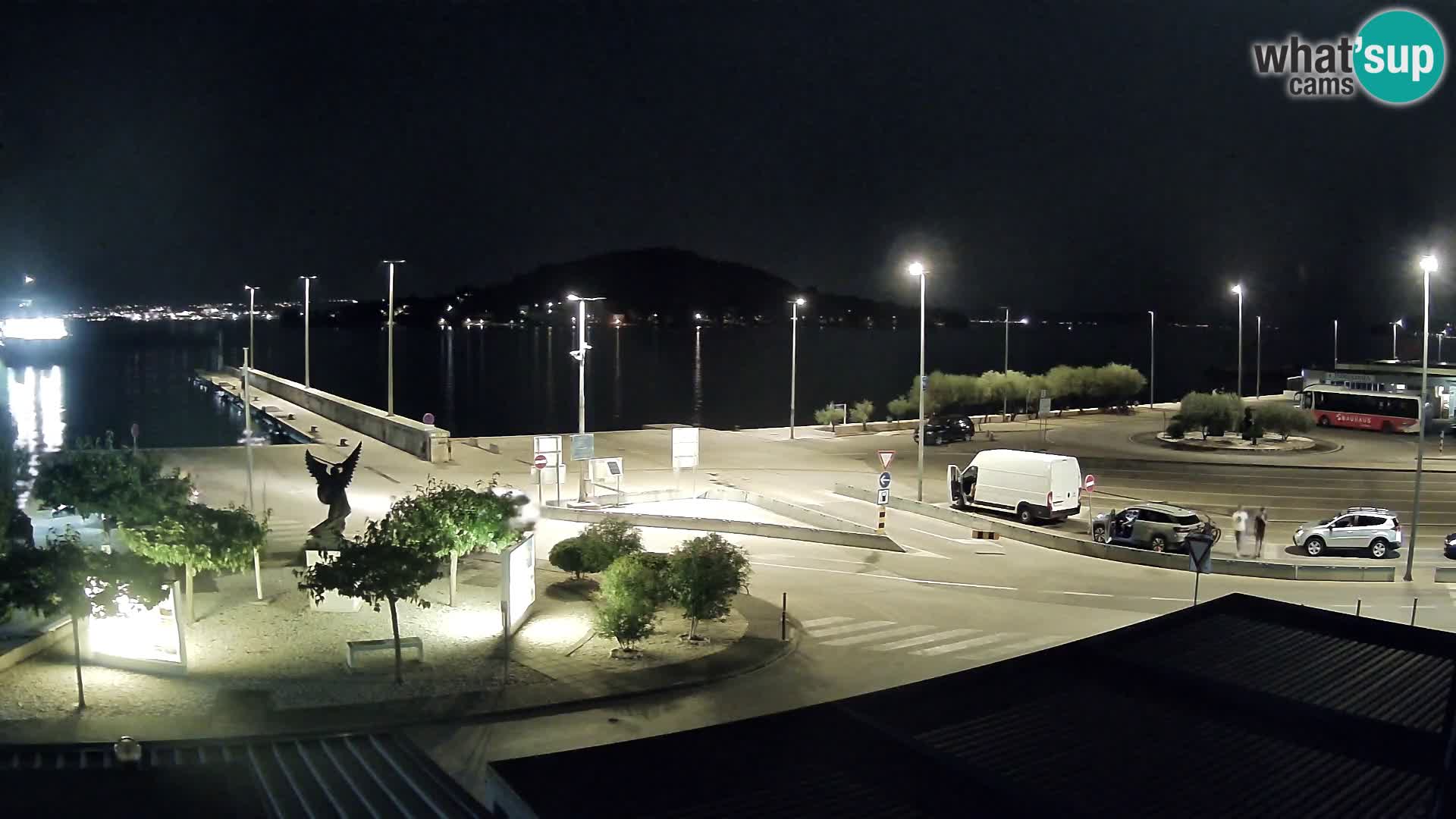 Webcam Ugljan – Preko Ferry to Zadar