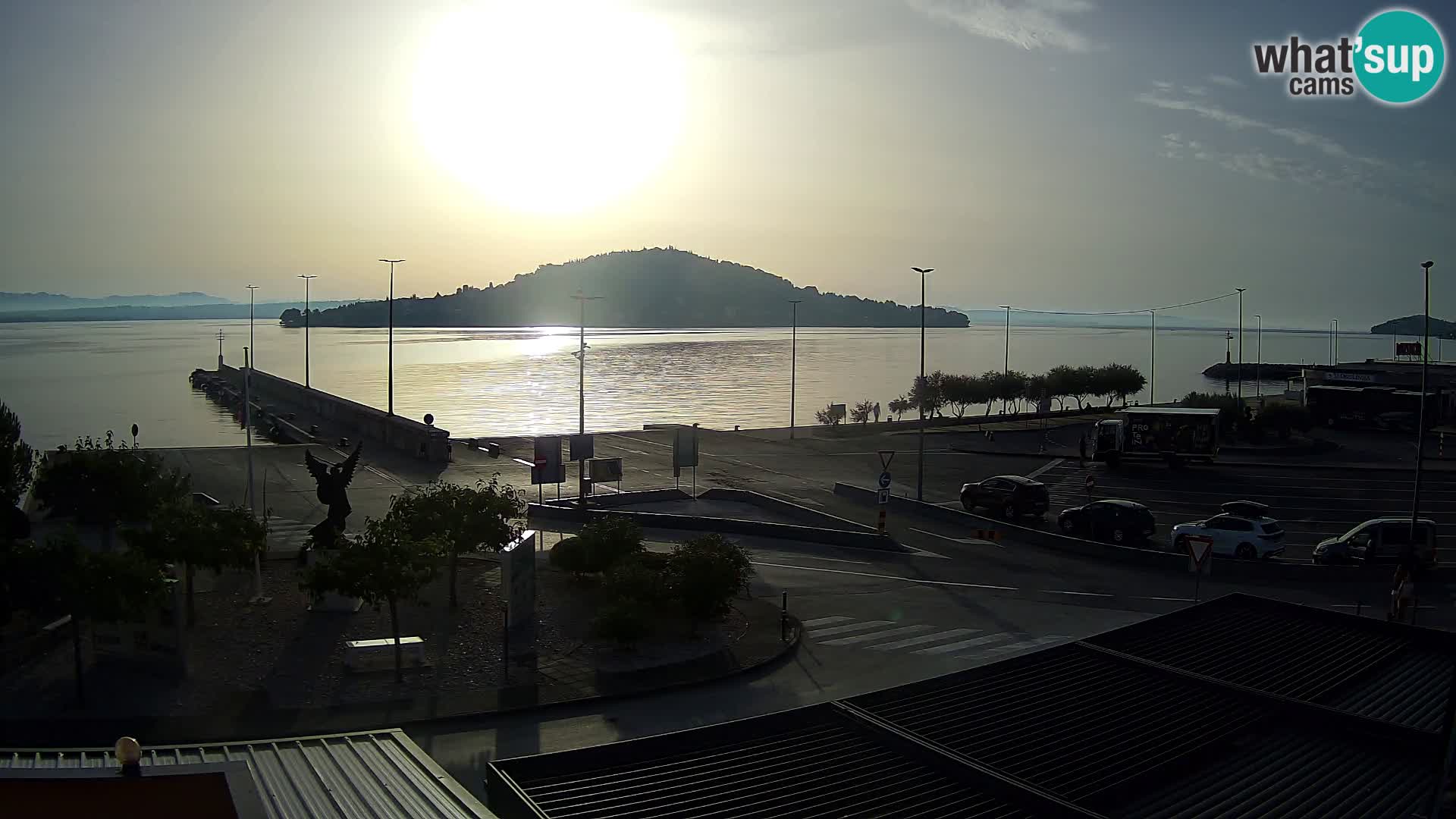 Webcam Ugliano – terminal traghetto da Preko a Zara