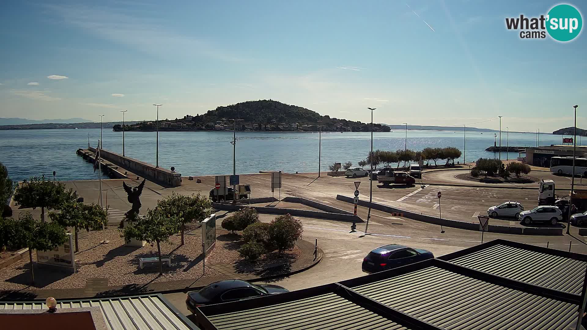 Webcam Ugljan – Preko Ferry to Zadar