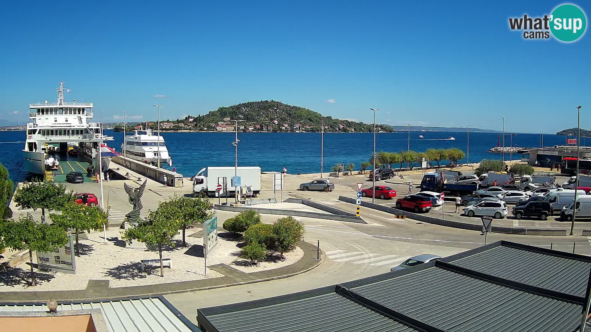 Cámara web UGLJAN – Transportar de Preko a Zadar