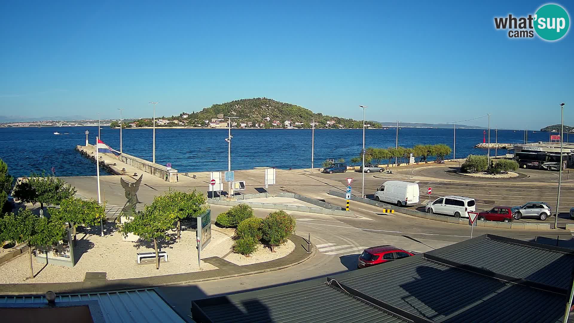 Web cam UGLJAN – Ferry de Preko à Zadar