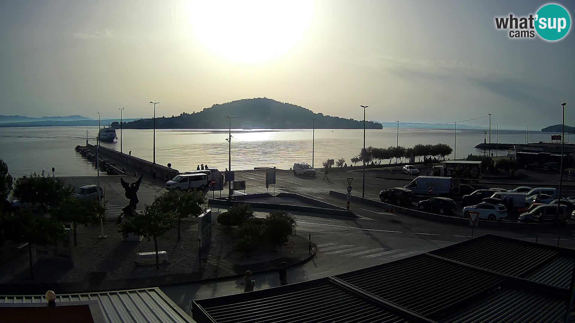 Webcam Ugljan – Preko Ferry to Zadar