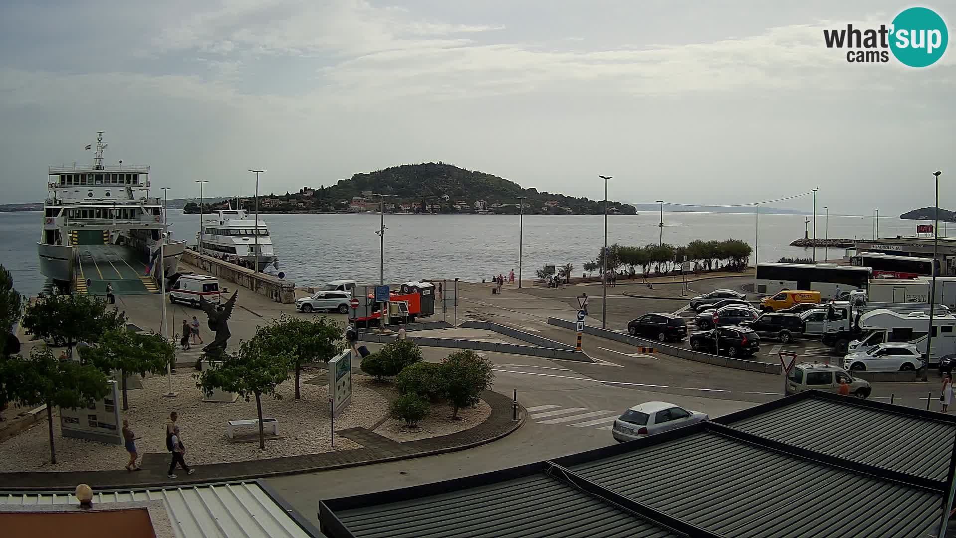 Cámara web UGLJAN – Transportar de Preko a Zadar