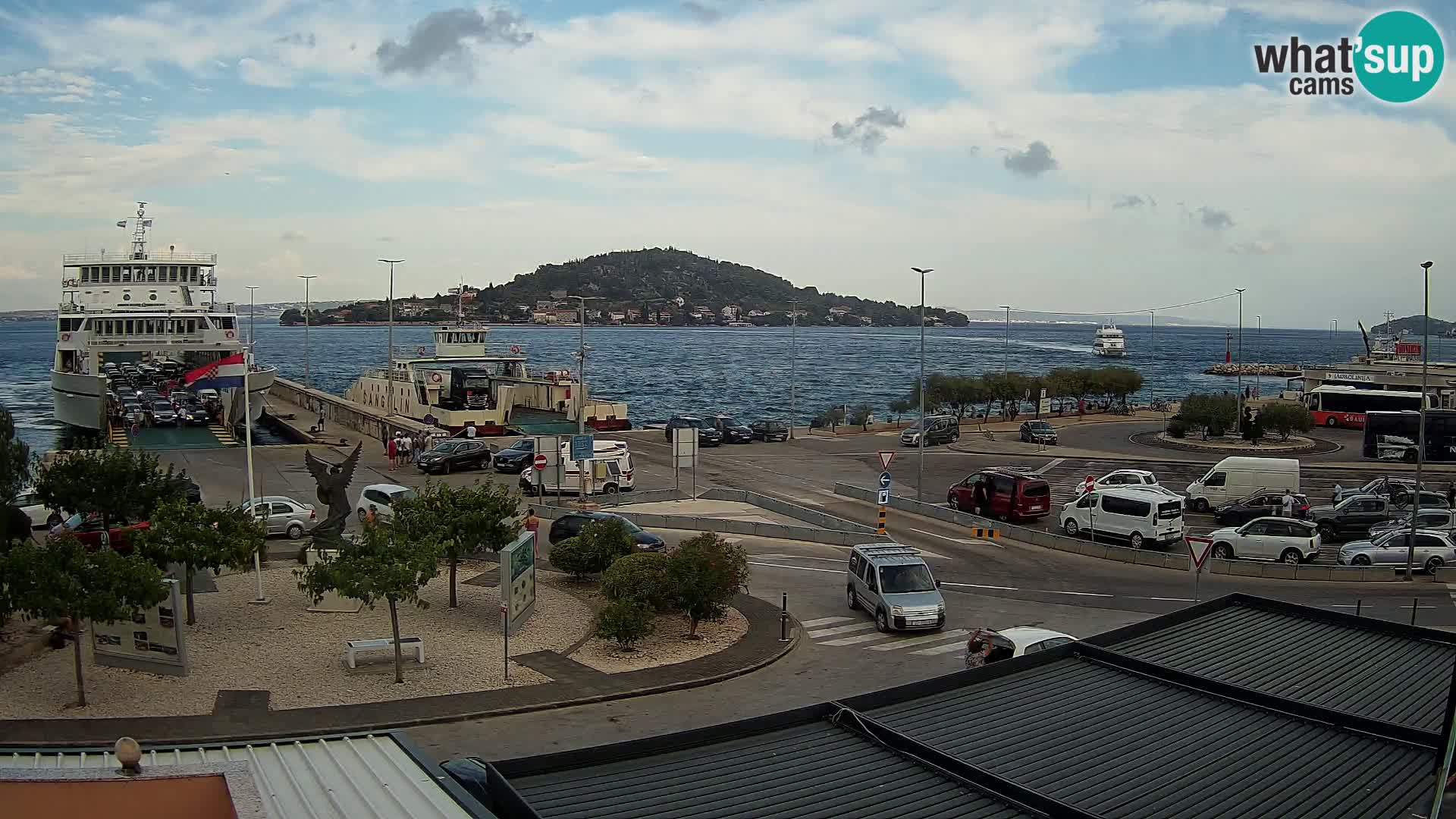 UGLJAN Webcam – Preko-Fähre nach Zadar
