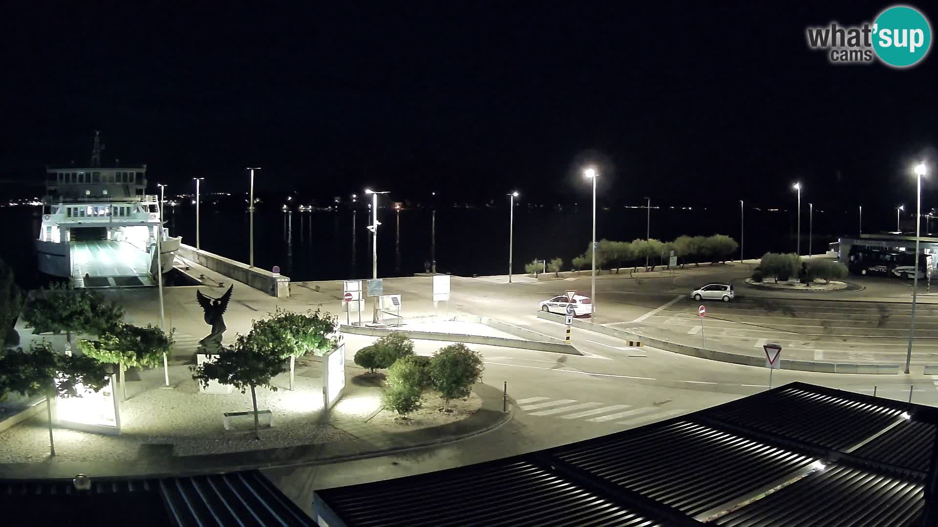 Webcam Ugliano – terminal traghetto da Preko a Zara