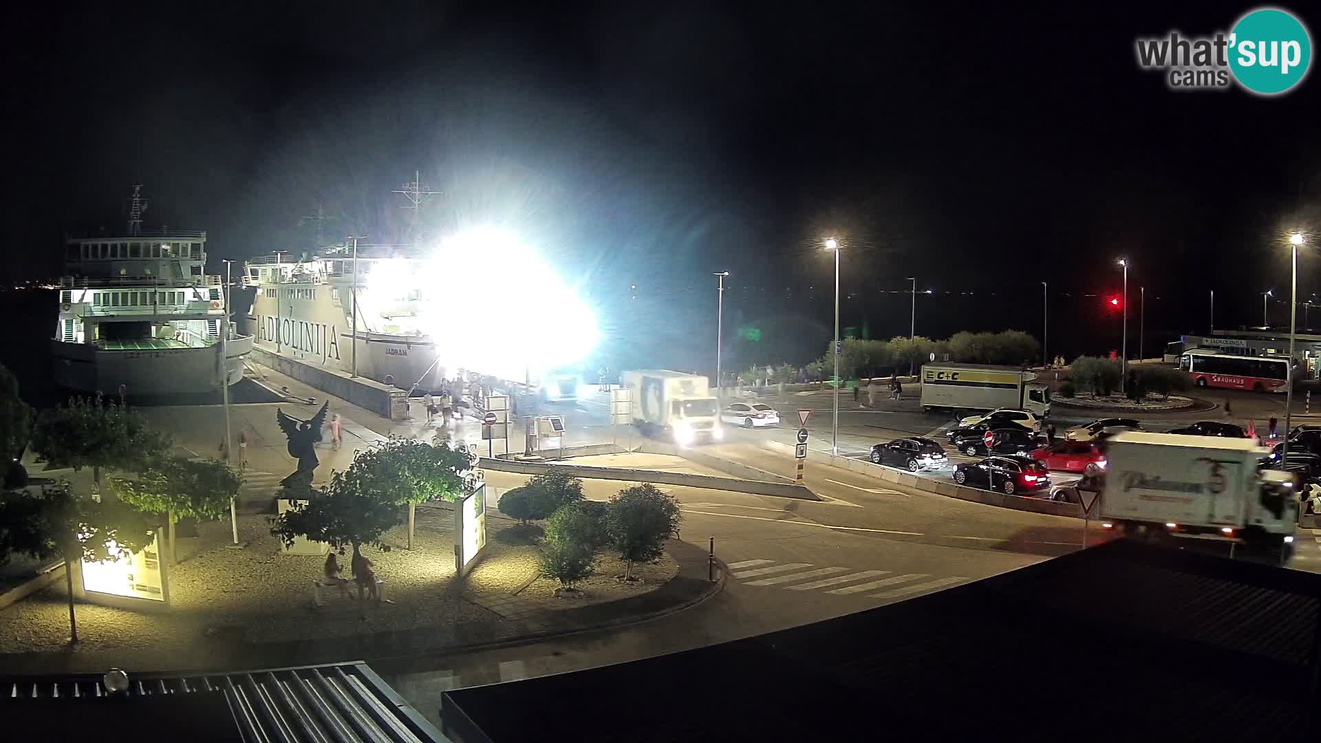 Cámara web UGLJAN – Transportar de Preko a Zadar