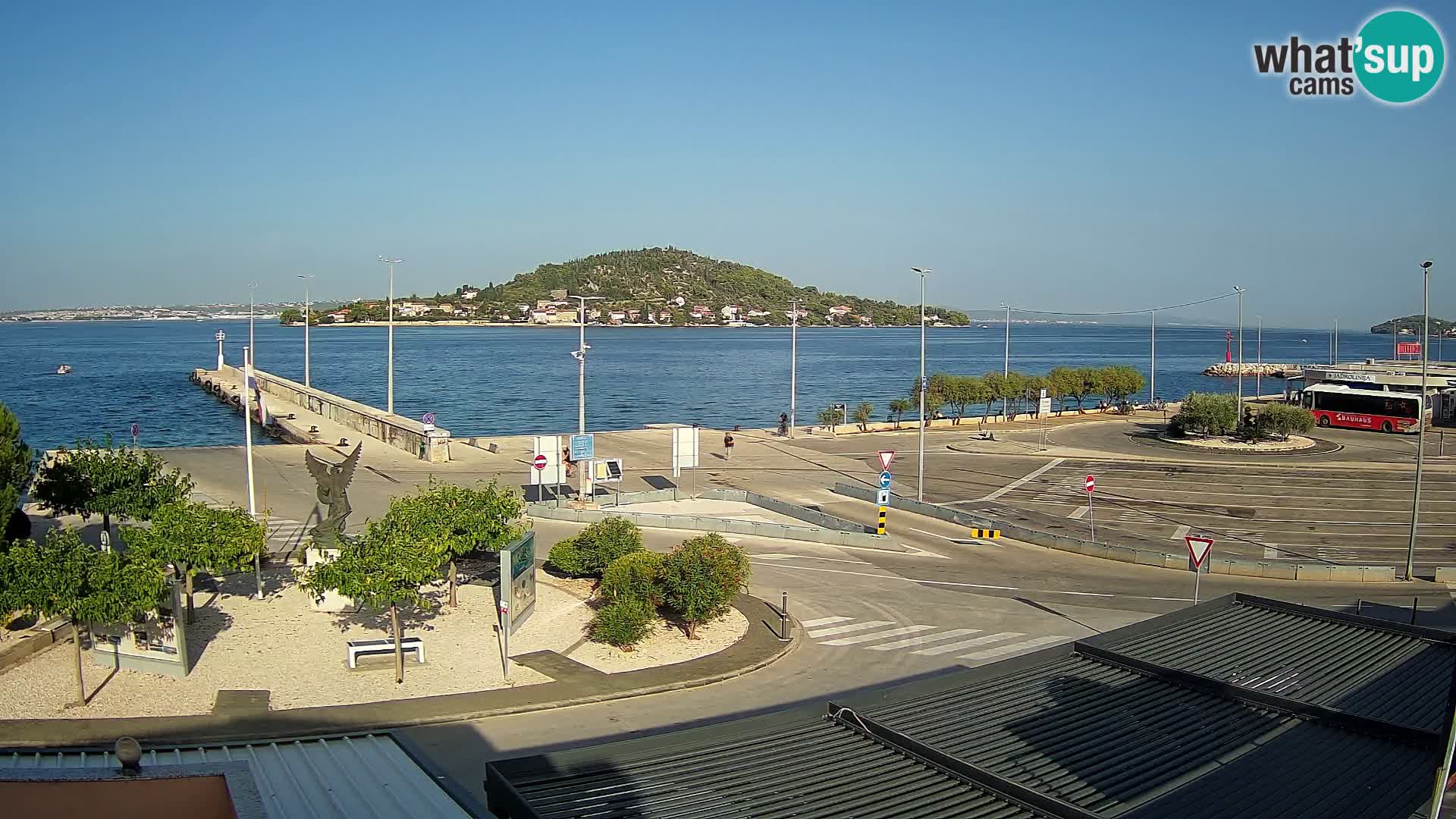 Webcam Ugljan – Preko Ferry to Zadar