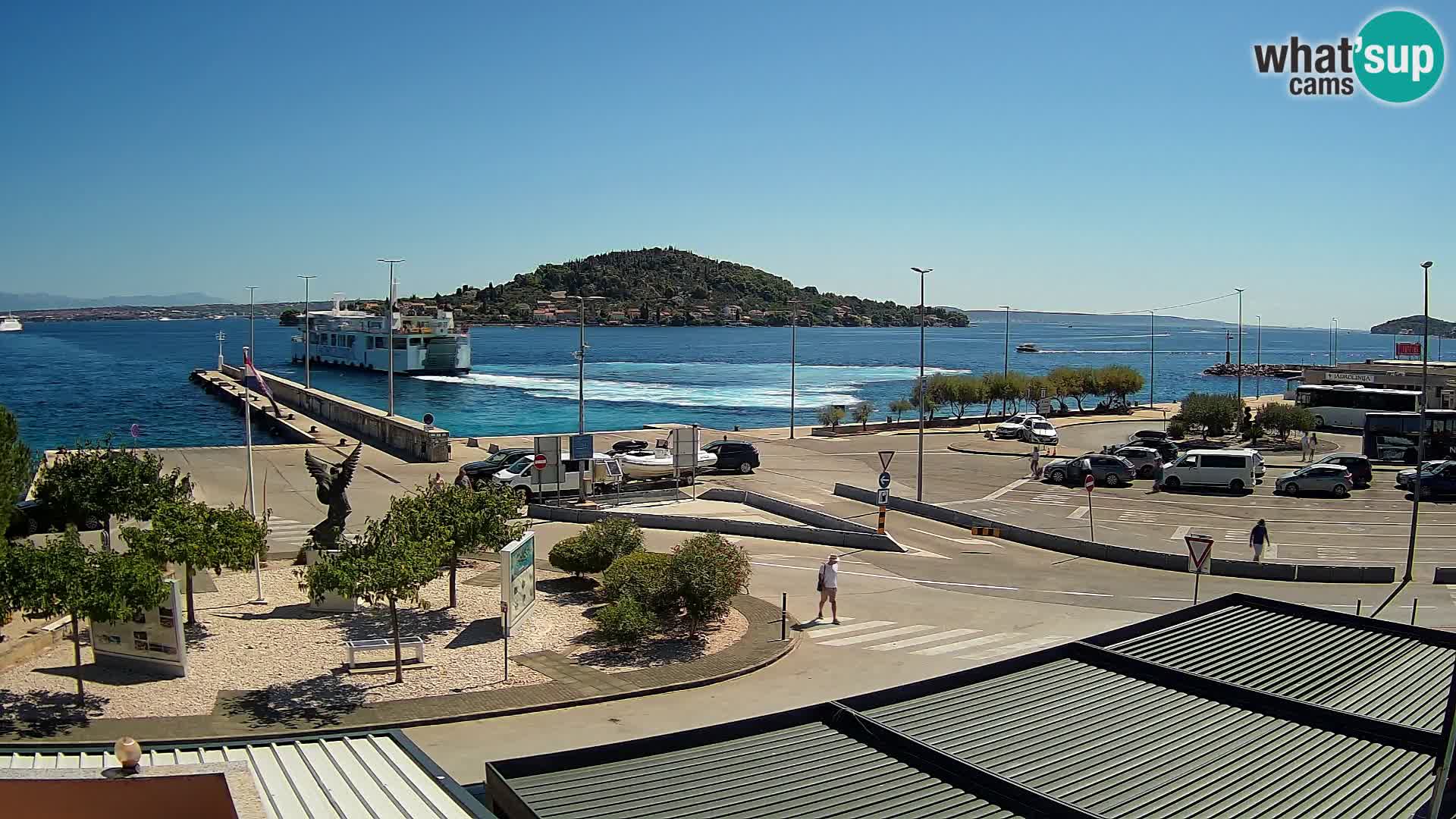 Web cam UGLJAN – Ferry de Preko à Zadar