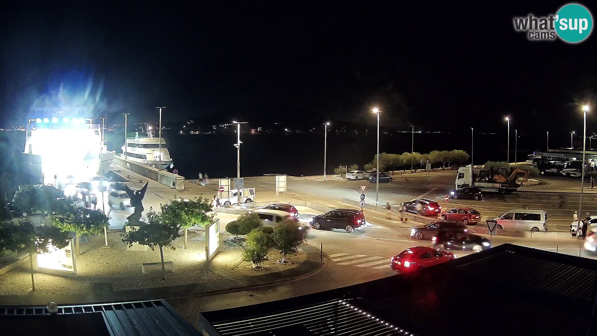Webcam Ugljan – Preko Ferry to Zadar