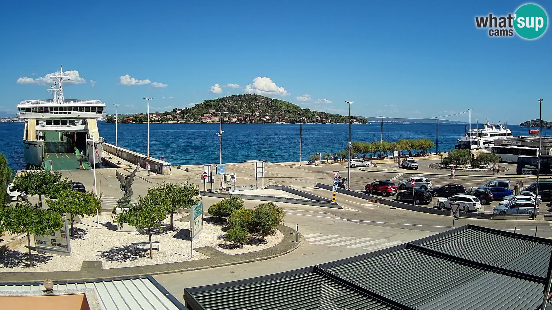Cámara web UGLJAN – Transportar de Preko a Zadar