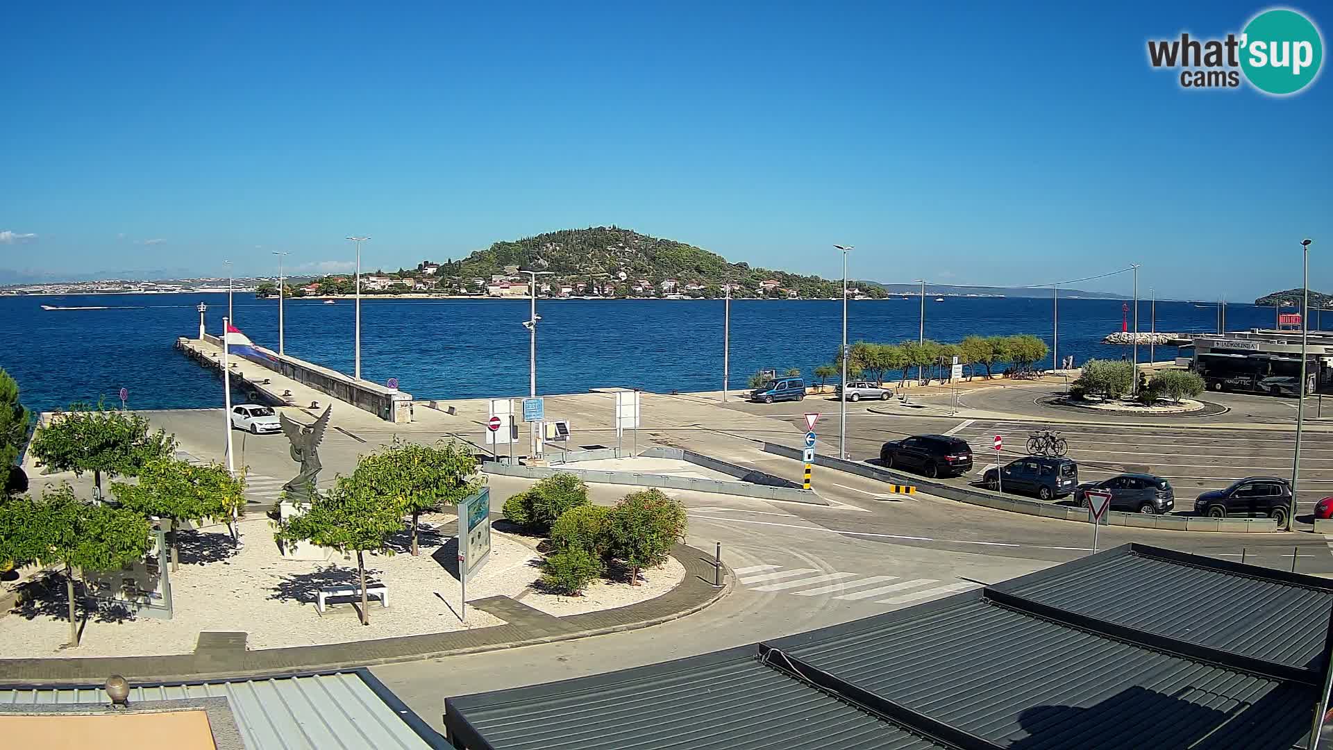 Webcam Ugljan – Preko Ferry to Zadar