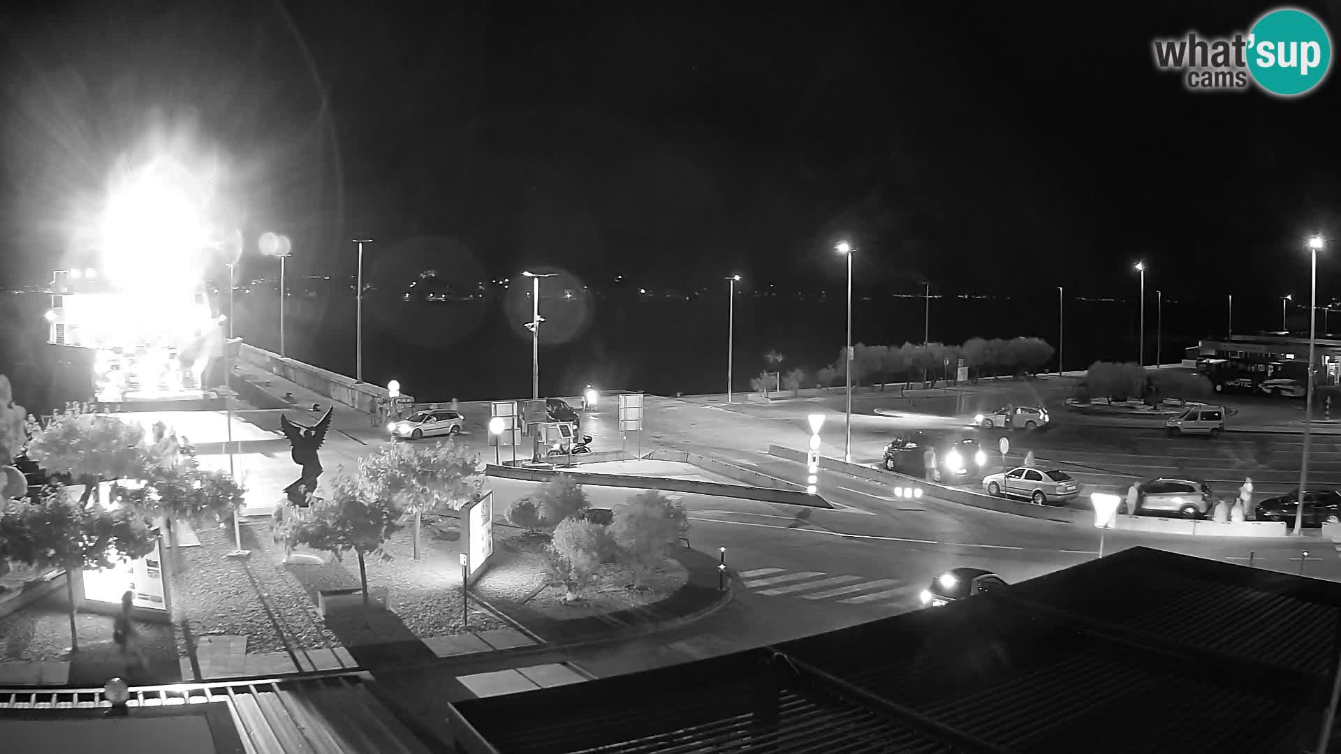Web kamera Ugljan – Preko trajekt za Zadar